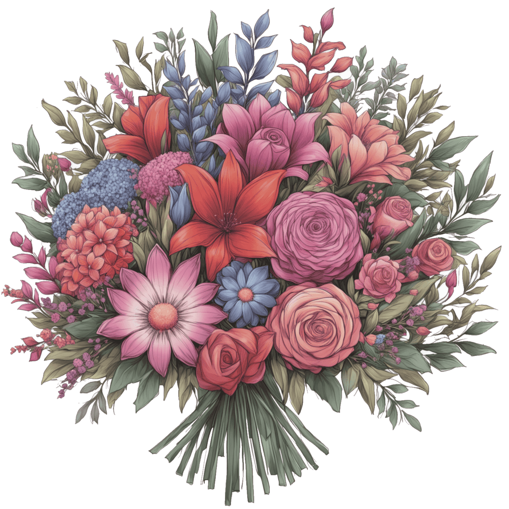 bunter Blumenstrauß 2
